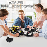 WisePlay Model Cars to Build for Adults and Kids 8-12 Year - STEM Projects for Kids Ages 12-16 Year - Build Your Own Remote Control Car - STEM Kits and Great Gift for Easter WISEPLAY