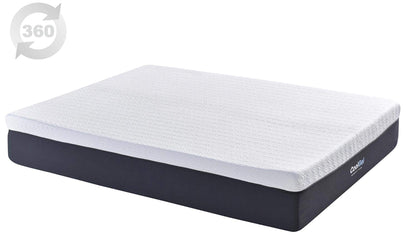 COOL GEL Classic Brands Ventilated Memory Foam 12-Inch Mattress | CertiPUR-US Certified | Bed-in-a-Box, Full