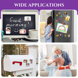 Xuhal 96 Pcs Thick Sublimation Magnet Blanks Sublimation Blank Refrigerator Magnets with 48 Pcs Larger Square Blanks, 48 Pcs Fridge Magnets for Kitchen Microwave Oven Office Decor 2.8 x 2 Inch Xuhal