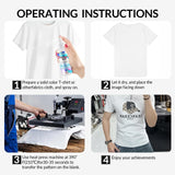 Vouchmind Upgrade Sublimation Spray, Sublimation Coating Spray for Cotton, T-Shirts,Polyester, Cartons, Canvas,Sublimation Paint Quick Dry, Super Adhesion, High Gloss & Vibrant Color, 2x100ml Vouchmind