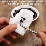 LOONENG Ruling Pen for Masking Fluid, Perfect Fine Line Drawing, Technical Cartography and Calligraphy, Suitable Use with Drawing Ink, Indian Ink Gouache LOONENG