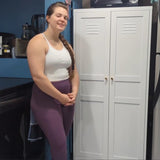 Metal Storage Cabinet with Doors and Shelves,White Storage Cabinet,Food Pantry Storage Cabinet,5 Tier Metal Pantry Cabinet,Tall Large Closet Cupboard for Home,Kitchen,Dining/Living/Laundry Room SISESOL