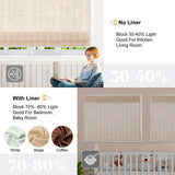 Artdix Bamboo Roman Shades, Natural Reef Cordless Custom Blackout Woven Wood Shades, Edge Binding Bamboo Window Shades for Indoor Windows Artdix