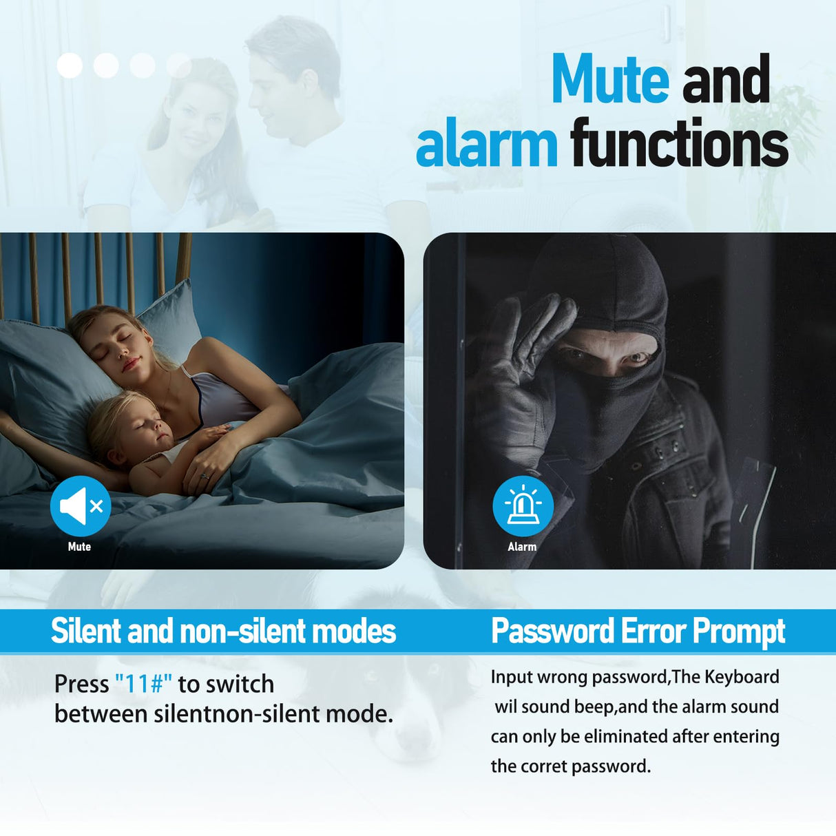 Xyvaly 6 Gun Safe,Gun Safe for Rifles and Pistols,Multi-Function Gun Cabinet,Gun Cabinet for Home Rifle and Pistols,Large Capacity Gun Safe Rifle,Anti-Theft Gun Safe with Handgun Racks Xyvaly