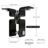 Rotating Punching Bag Hanger with 360degree Swivel Hook Heavy Duty Ceiling Wall Mount for Boxing MMA, Fitness Training Secure Adjustable Steel Bracket Speed Bag Aerial Yoga Swing Gymnastic Rings JARGUUO