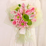 Pipe Cleaners Craft - Pipe Cleaners Flowers, Pipe Cleaner Flower Kit, DIY Pipe Cleaners Flower Bouquet Craft Supply Kit for Art Project Activity, Birthday Mother’s Day Anniversaries Graduations Gifts ERNTRNL