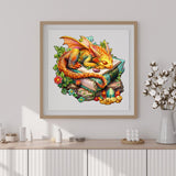 Jigfoxy Wooden Puzzle for Adults, Sleeping Dragon Wooden Jigsaw Puzzles for Adult, Unique Animal Shape Wood Cut Puzzles, Christmas Thanksgiving Gifts for Friends Family (M-11.4 * 10.9in-200pcs) Jigfoxy