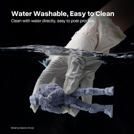 ELEGOO Water Washable ABS-Like 3D Printer Resin, High Durability and Toughness, Low Odor, Wide Compatibility for Mars Saturn Jupiter MSLA DLP LCD Impresora, Clear Blue 1000g ELEGOO