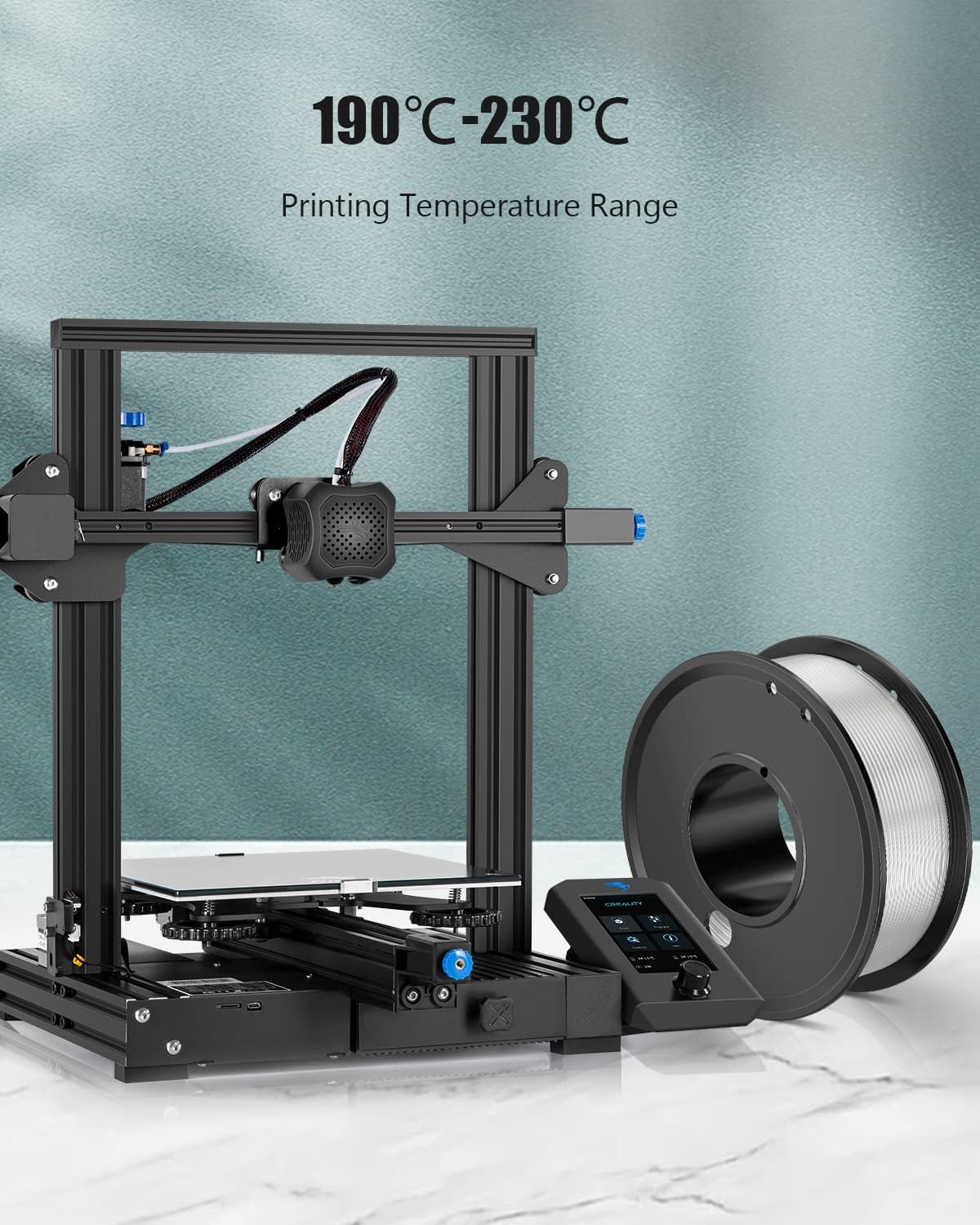 3D Printer Filament PLA Glow in The Dark 1.75mm 3-D Printing Materials Green Print Filiment 1.75 mm Dimensional Accuracy ±0.02mm Filament Vacuum Pack 1KG Spool Filament - WoodArtSupply