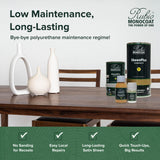 Rubio Monocoat SheenPlus 560 ft² | 0% VOC Satin Look Sheen Enhancer & Wood Finish for Interior Surfaces, Furniture, Floors, Countertops & Tables Finished with Oil Plus 2C | 350 ml Rubio Monocoat