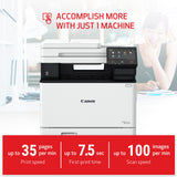 Canon Color imageCLASS MF751Cdw - Multifunction, Duplex, Wireless, Mobile-Ready Laser Printer with 3 Year Limited Warranty, White Canon
