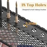 Jakyitvi 6-Tier Rolling Bathroom Storage Cart with Mesh Drawer, Metal Utility Cart with Lockable Wheels for Towels, Toiletries, and Cleaning Supplies, Organization Cart for Bathroom, Kitchen, Laundry Jakyitvi