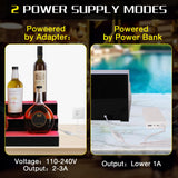 ClarityCraze LED Lighted Liquor Bottle Display Shelf, 3Tiers 16Inch Bar Bottle Display Shelf with Remote and App Control for Home Bar Party Whiskey Wine Coffee Syrup Water Bottle Display ClarityCraze