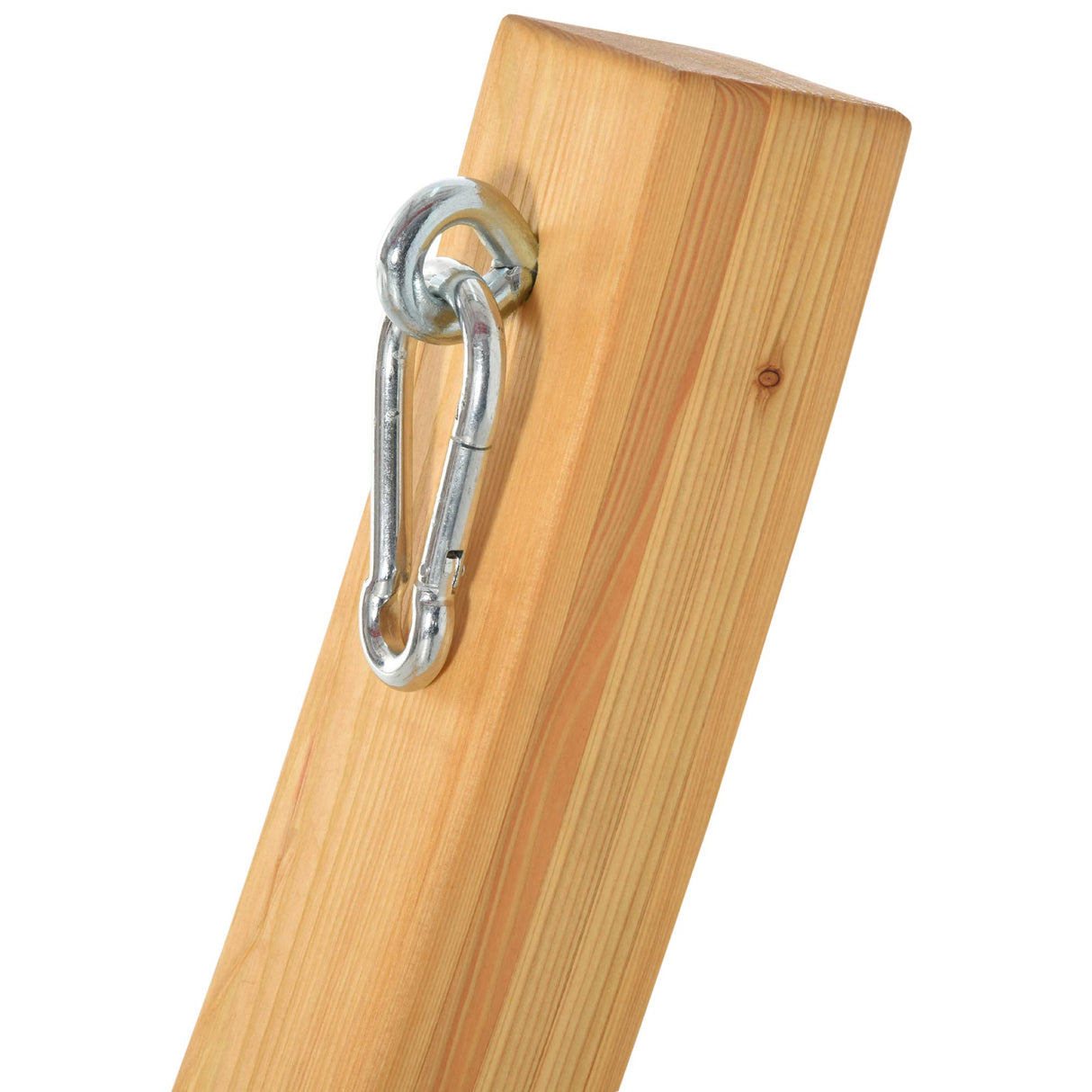 Outsunny 10.6' Wooden Hammock Stand Universal Garden Picnic Camp Accessories, 264lbs, Natural Outsunny