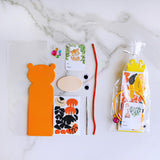 Winlyn 32 Sets Jungle Animal Craft Kits DIY Jungle Safari Zoo Wild Animal Bookmarks Decorations Art Sets Tiger Lion Zebra Foam Stickers for Kids Classroom Activities Reading Rewards Party Favors Winlyn