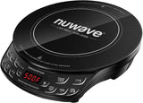 Nuwave Flex Precision Induction Cooktop, 10.25” Shatter-Proof Ceramic Glass, 6.5” Heating Coil, 45 Temps from 100°F to 500°F, 3 Wattage Settings 600, 900 & 1300 Watts, Black (Renewed) Nuwave