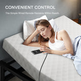 Einhomn King Adjustable Bed Frame, Electric Bed Base with Quiet Motor, Independent Head and Foot Incline, Zero Gravity & Anti-Snore Modes, Wired Remote, Easy Assembly Einhomn