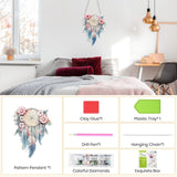 Hanging Diamond Art Kits for Adults Beginners, Dreamcatcher Diamond Painting Pendant Kit, DIY Acrylic 5D Special Shaped Crystal Diamond Gem Art Painting Hanging Ornament for Home Wall Decor and Gift Genius maker