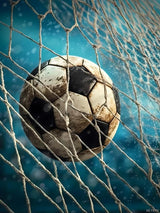 HEYKYY Diamond Painting Kits for Adults Soccer, 5D Round Rhinestone Diamond Arts Kits for Beginners, Crystal Mosaic Making Home Decor Christmas Gift Soccer Art Craft 12x16 inch HEYKYY