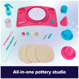 Cool Maker, Pottery Studio, Air-Dry Clay Pottery Wheel Sculpting & Craft Kit, Arts and Crafts Kids Toys for Ages 8 and up (Packaging May Vary) Cool Maker