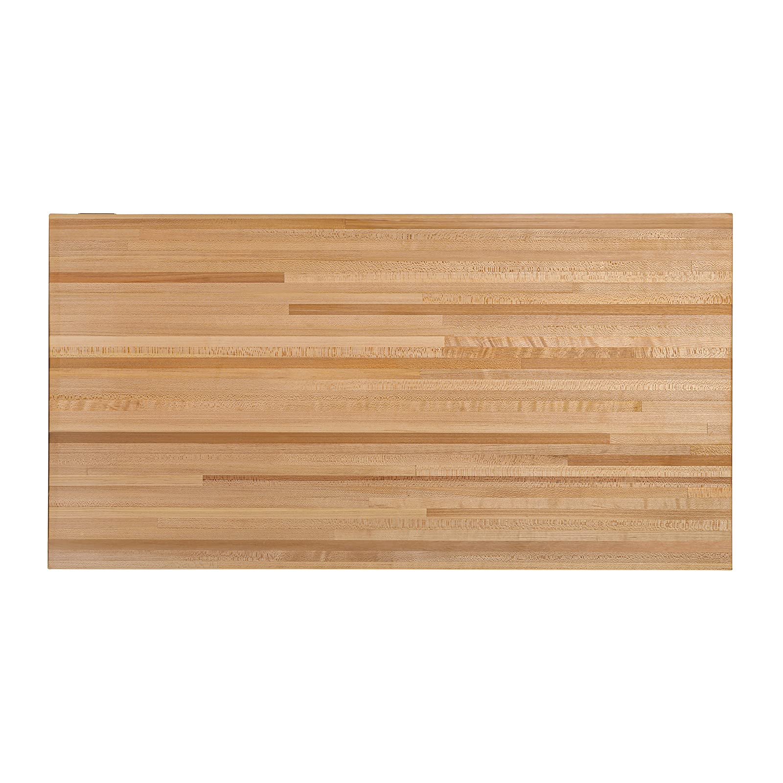 CONSDAN Butcher Block Counter Top, USA Grown Hard Maple Solid Hardwood Countertop, Washer/Laundry/Kitchen Countertop, Table Top, Polished, - WoodArtSupply