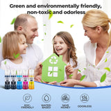 522 Ink Refill Bottles ET-2800 ET-4800 ET-2400 ET-2803 Ink Refill Replacement for Epson 522 Ink Refill Bottles Compatible for Ecotank for ET-2720 ET-4700 ET-4810 ET-2840 Printer (Not Subli Ink) Trokliey