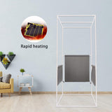 KUNSANA Full Size Portable Far Infrared Sauna Tent,Personal Home Sauna Spa with Heating Foot Pad and Portable Chair KUNSANA