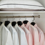 ClassyCabin 70.8" Tall White Wooden Armoire Wardrobe Closet with 2 Hanging Rods 4 Doors 4 Drawers Shelves for Bedroom Wardrobe Modern Freestanding Clothes Storage Cabinet 63" W x 18.9" D x 70.8" H ClassyCabin