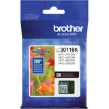 Brother Printer LC3011BK Singe Pack Standard Cartridge Yield Upto 200 Pages LC3011 Ink Black Brother