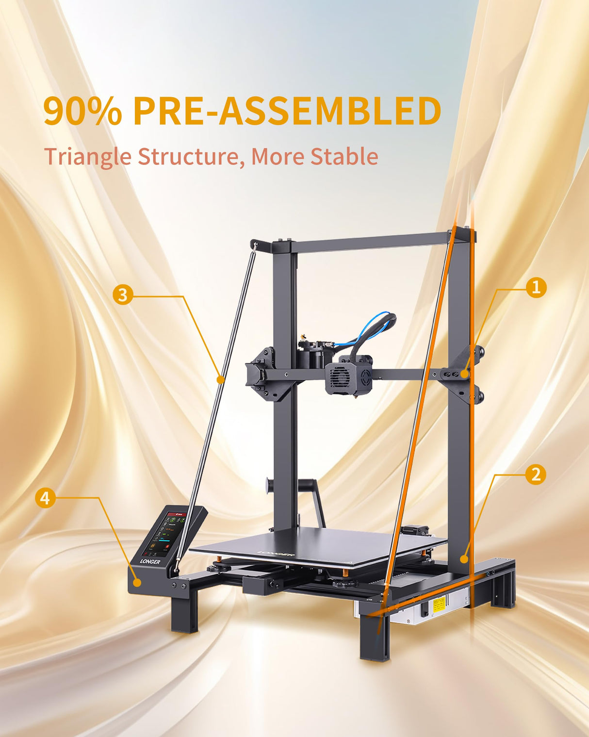 LK5 Pro Resin 3D Printer Fully Open Source, Motherboard Upgraded to TMC 2209 4 Silent Driver, 180mm/s Ultra-high Speed and Heating Temperature Control, Printing Size is 11.8x11.8x15.7 Inches ALLADINBOX