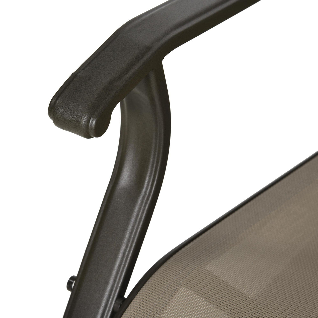 Outsunny 3-Piece Outdoor Gliders Set Bistro Set with Steel Frame, Tempered Glass Top Table for Patio, Garden, Backyard, Lawn, Gray Outsunny