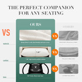 Swivel Accent Chair, 34 Inches Wide Upholstered Arm Chair with Plump Back Pillow, Modern Sofa Living Room Chair for Bedroom, Corner, Reading Nook-Beige COLAMY