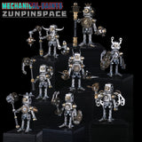 3D Metal Puzzle for Adults, Metal Model kit, combinable 3D Puzzle, 3D Mechanical Saint Puzzle, Fun DIY Assembly - The Best Gift for Men ZUNPINSPACE