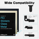 Creality Ender 3 Auto Bed Leveling Kit, Official CR Touch for Ender 3 V2/Ender 3 Pro/Ender 3 Max/Ender 5/CR-10 with 32 Bit V4.2.2/V4.2.7 Mainboard, 3D Printer Leveler Sensor Tool Kit Silicone Mounts Mefine