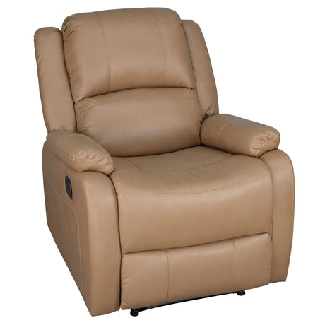 RecPro Charles Collection | 30" Zero Wall Wall Hugger Recliner | RV Living Room (Slideout) Chair | Toffee, 1-Pack RecPro