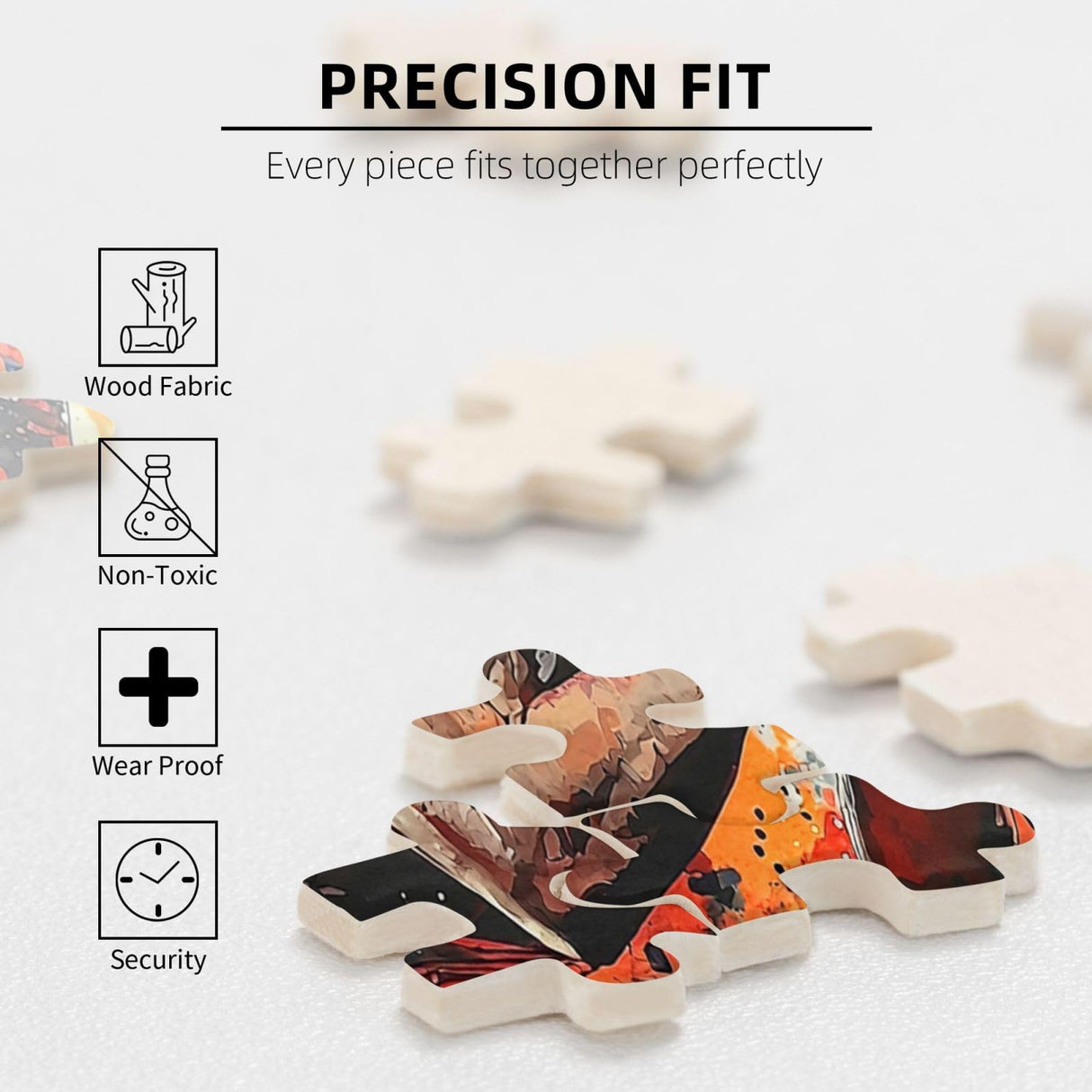 American Football Jigsaw Puzzle for Adults 1000 Pieces Colorful Sports Puzzles Football Player Wooden Puzzle for Living Room Family Friends Activities Fun Games Musealia