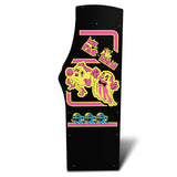 ARCADE1UP Ms. PACMAN Deluxe Black Variant Arcade Machine, built for your home, with 5-foot tall full-size stand-up cabinet, 14 classic games, and 17-inch screen ARCADE1UP