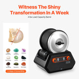 VEVOR Rock Tumbler Kit, 4 lbs Rock Polishing Kit, 9 Speed Settings 9-Day Polishing Timer Stone Polishing Kit, Rock Polisher with Rough Gemstones and Polishing Grits, Rock Polisher for Kids Adults VEVOR