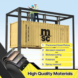 Nexvrtau 5 Tier Adjustable Metal Shelving Storage Rack,Storage Shelves,59.8" Wx24 Dx76.6 H Garage Shelving Heavy Duty,Industrial Shelving Unit for Basement,Warehouse,Garage Organization.2 Pack Nexvrtau