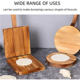 Wooden Tortilla Press,Tortilla Press Maker Wood Multifunction Dough Pressing Tool Mexican Tortillera Presser for Homemade Tortillera Manual Tortilla Maker for Dough Flour Baking TOWEBOORY