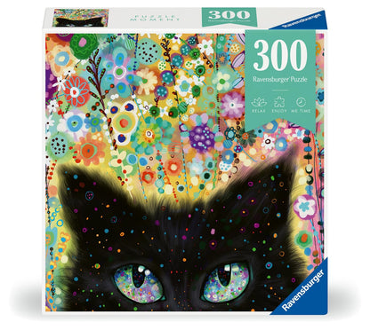 Ravensburger Puzzle Moment: Kaleidoscope Kitty 300 Piece Jigsaw Puzzle for Adults - 12001327 - Handcrafted Tooling, Made in Germany, Every Piece Fits Together Perfectly