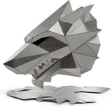 SONNLER Dire Wolf Head Welding kit For Beginners Practice,201 stainless steel Welding Coupons,Laser Cut Welding Training Metal Suitable For TIG, MIG, Gas, Arc, Stick, DIY Welding Practice Kit (14 pcs) SONNLER