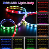 Banzeem LED Sneaker Storage with Sliding Glass Doors for Up to 9 Pairs of Shoes, Sneaker Case for Sneakerheads, Clear Shoe Boxes Stackable and Wooden Showing Shoe Rack for Space Saving, Black Banzeem