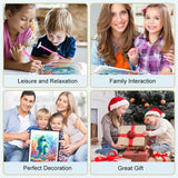 WSLWXSHM Diamond Painting Kits for Adults Seahorse, Round Full Drill Diamond Art Kits, 5D DIY Paint with Diamonds Crafts for Home Wall Decoration Gifts 12×16Inch, Marine Life WSLWXSHM