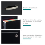 Lorell SOHO 18" 3-Drawer Vertical File Lorell