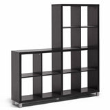 Baxton Studio Sunna Modern Cube Shelving Unit, Dark Brown Baxton Studio