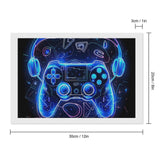 5D Diamond Painting Kits for Adults, Video Games Print Diamond Art Kits for Beginners, DIY Full Drill Paint with Round Diamond Dots, Home Wall Decor 8"x12" WoodArtSupply