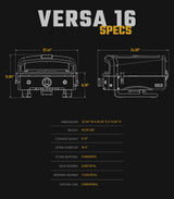 Halo Versa 16 Propane Gas Outdoor Pizza Oven with Rotating Cooking Stone | Portable Appliance for all Outdoor Kitchens HALO