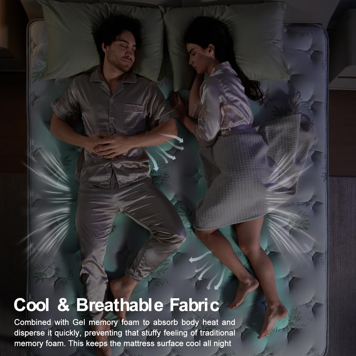 SNFPNE Queen Size Mattress 12 Inch, Medium Firm Memory Foam Hybrid Mattress with Individual Pocket Spring - Pressure Relief, Motion Isolation, Cool Sleep, 80" x 60" SNFPNE