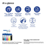 Epson WorkForce Pro WF-3820 Wireless All-in-One Printer with Auto 2-sided Printing, 35-page ADF, 250-sheet Paper Tray and 2.7" Color Touchscreen, Works with Alexa Epson